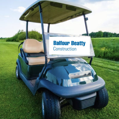 Golf Cart Sponsor (w/ Foursome Purchase)